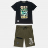 Set Moovers t-shirt and shorts with print (6-16 years)