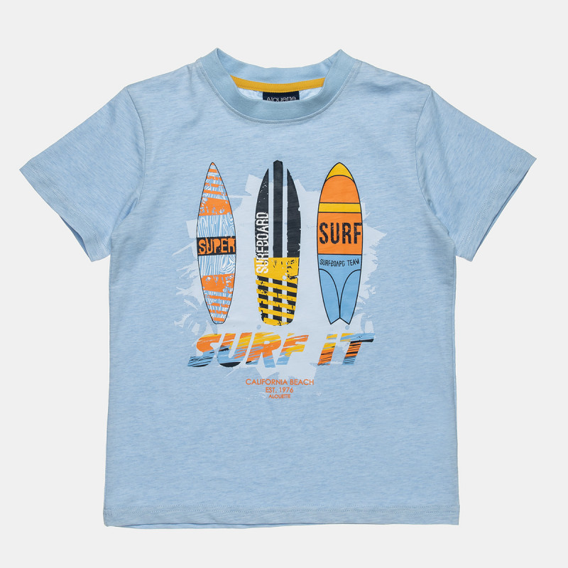 T-Shirt with surf print (6-16 years)