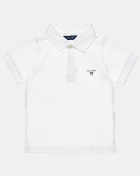 Μπλούζα Gant polo με κέντημα (2-7 ετών)