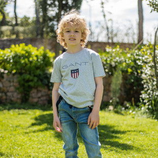 T-Shirt Gant with print in 4 colors (2-7 years)