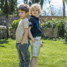 Shorts chinos with belt in 6 colors (6-16 years)