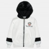 Zip hoodie Paul Frank with cotton fleece blend and faux fur hood (6-16 years)