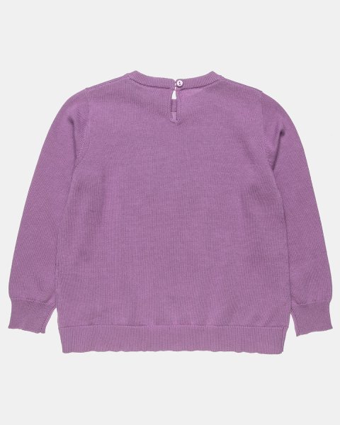 Sweater in a soft knit and embroidery (12 months-5 years)