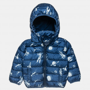 Jacket with hood and fleece lining (12 months-5 years)