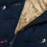Jacket waterproof with faux fur lining (12 months-5 years)