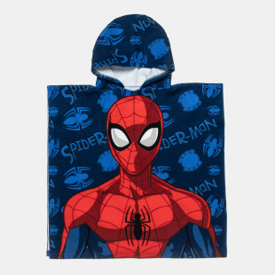 Poncho beach towel Spiderman 60x120cm