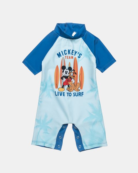 Swimwear Disney Mickey Mouse 2-piece set, sun safe UPF50+ (3-18 months)