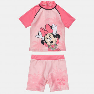 Μαγιό σετ Disney Minnie Mouse αντιηλιακό UPF50+ (3-18 μηνών)