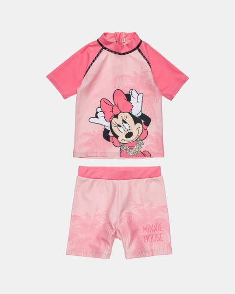 Swimwear Disney Minnie Mouse 2-piece set, sun safe UPF50+ (3-18 months)
