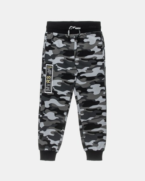 Παντελόνι φόρμας Moovers φούτερ ελαφρύ army look (6-16 ετών)
