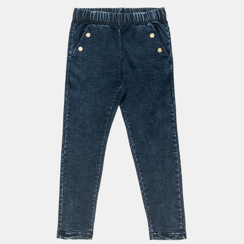 Super soft denim leggings (6-16 years) - Alouette