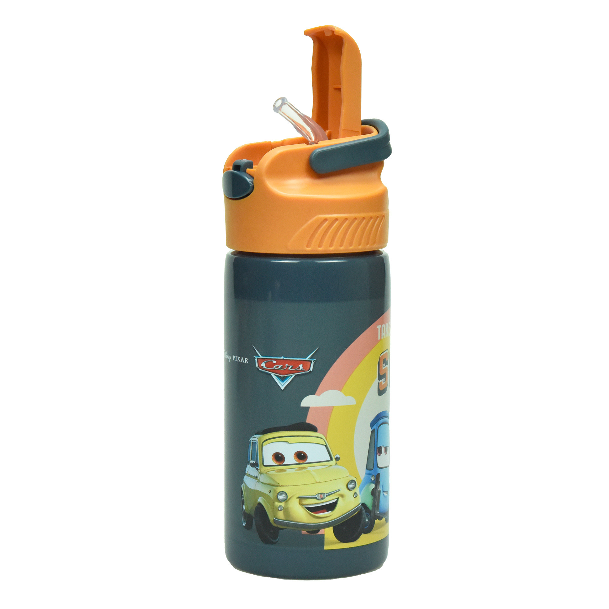 Water bottle with straw Disney Cars 500ml - Alouette