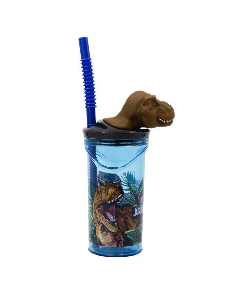 Ποτήρι με καλαμάκι Jurassic World 360ml