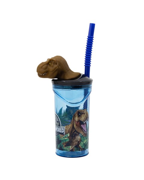 Ποτήρι με καλαμάκι Jurassic World 360ml