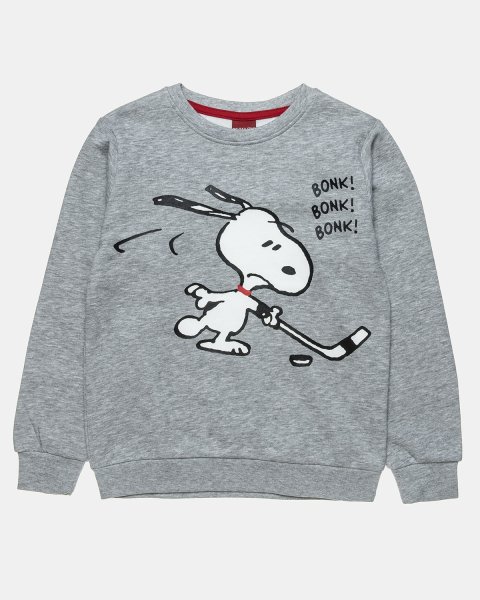Μπλούζα φούτερ Snoopy με τύπωμα (12 μηνών-5 ετών)
