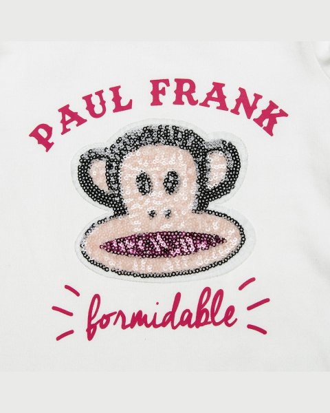 Μπλούζα Paul Frank με κέντημα και παγιέτες (12 μηνών-5 ετών)