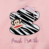 Long sleeve top Paul Frank cotton fleece blend with faux fur details (12 months-5 years)