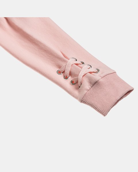 Dress   cotton fleece blend with embossed lettering (6-16 years)