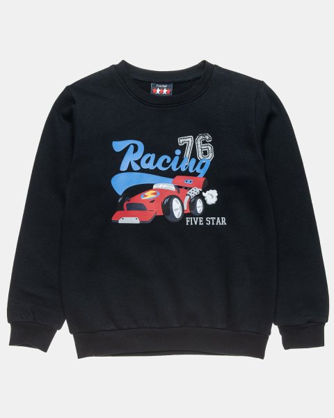 Tracksuit cotton fleece blend Five Star with print (12 months-5 years)
