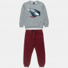 Tracksuit cotton fleece blend Five Star top with print (12 months-5 years)