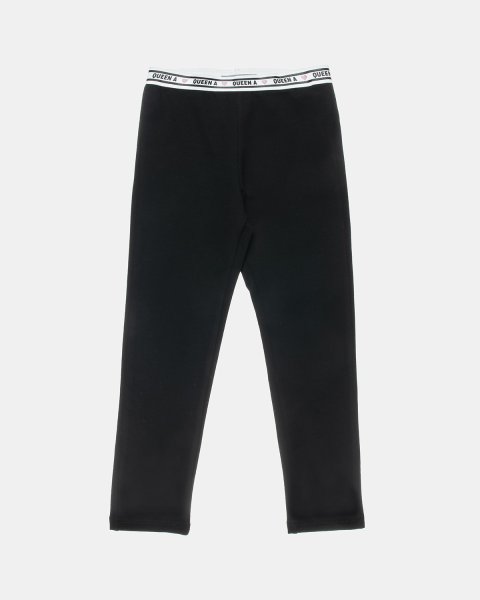 Set top with glitter details and cotton fleece blend leggings (6-16 years)
