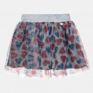 Tulle skirt with glitter effect (9 months-5 years)