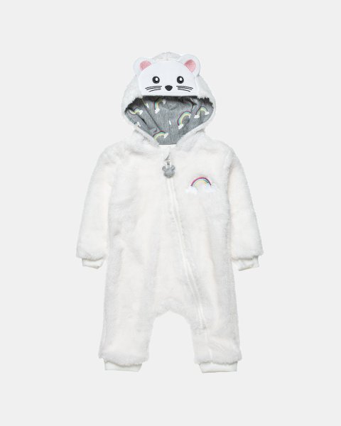 Pramsuit Tender Comforts from faux fur (1-12 months)