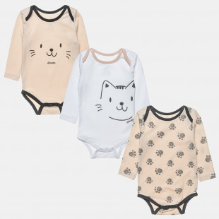 Babygrows Tender Comforts from organic cotton 3 pcs (3-12 months)