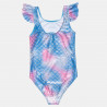 Swimsuit True Blue with shiny details (6-14 years)