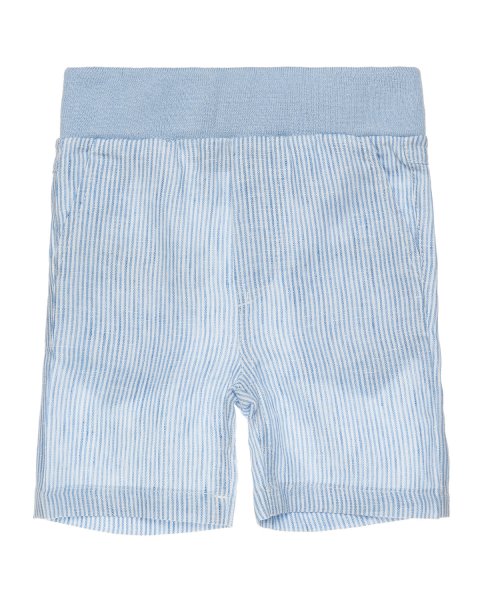Σετ μπλούζα polo & ριγέ βερμούδα (9 μηνών-5 ετών)