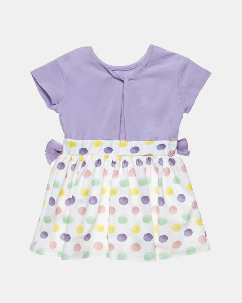 Dress Hello Kitty with glitter detail print (12 months-5 years)