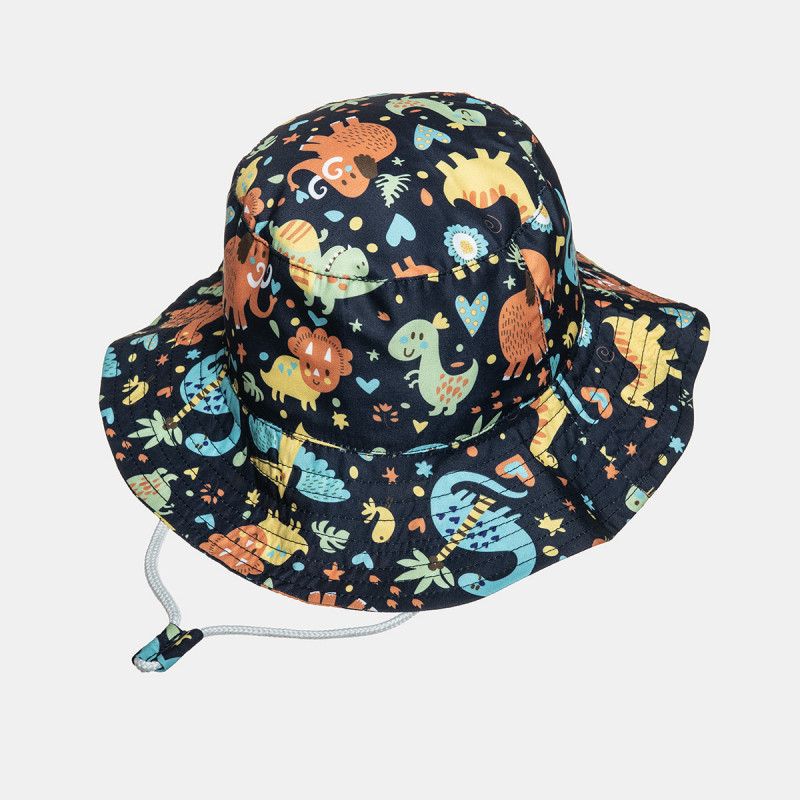 Bucket hat with dinosaur (2-4 years)