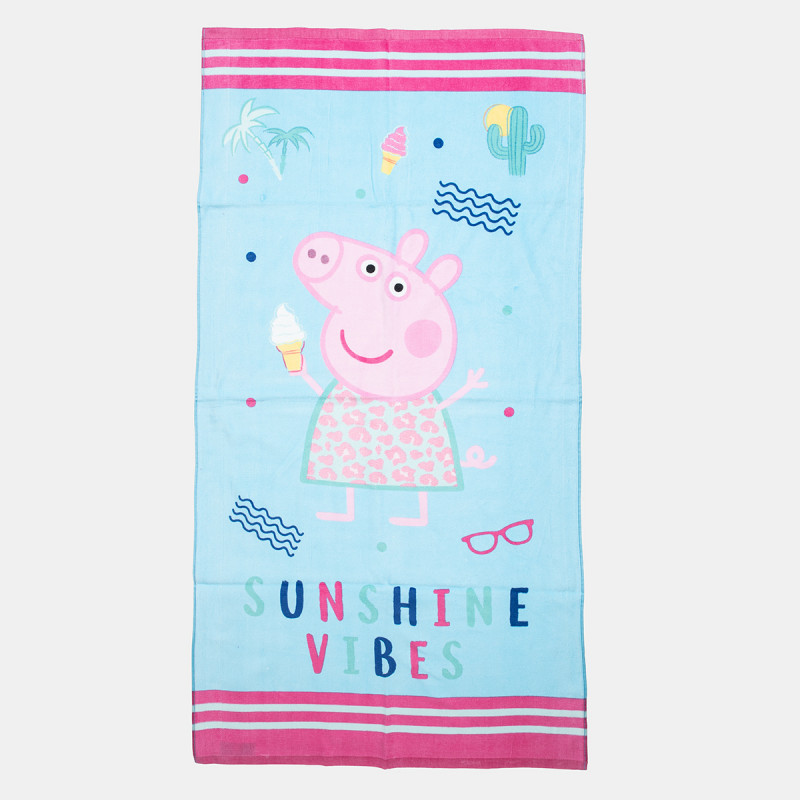 Beach towel Peppa Pig 70x140cm