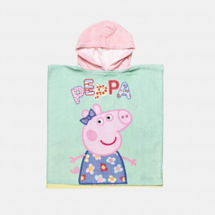 Poncho beach towel Peppa Pig 50x100cm