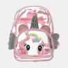 Backpack transparent pink unicorn