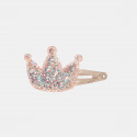 Hair clip glitter crown