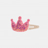 Hair clip glitter crown