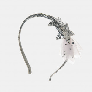 Headband with decorative glitter stars