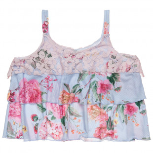 Μπλούζα με floral μοτίβο (6-14 ετών)