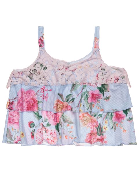 Μπλούζα με floral μοτίβο (6-14 ετών)