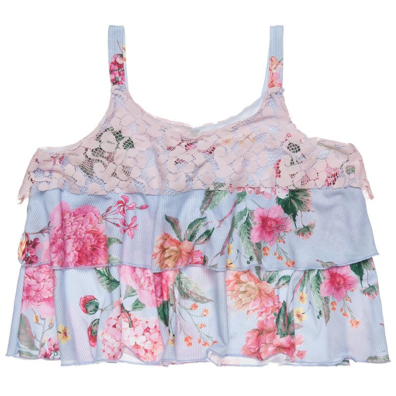 Μπλούζα με floral μοτίβο (6-14 ετών)