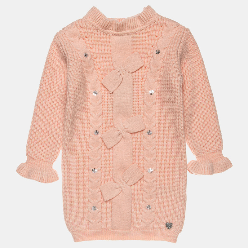 Dress knitted with sequins (2-5 years)