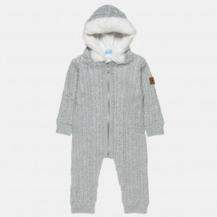Pramsuit knitted (1-12 months)