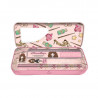 Pencil case metallic Hermione full with stationery