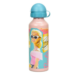 Water bottle aluminum Barbie 520ml