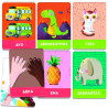 Toy HEADU learning - Montessori cards I Discover (1-4 years)