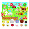 Toy HEADU learning - Montessori puzzle I Touch (1-4 years)