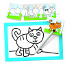 Toy HEADU learning - 10 Puzzles with animals Drawing step-by-step (3-6 years)