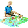 Toy HEADU learning - Puzzle giant 216-pieces with 3D elements Learn about Greece (5-10 years)