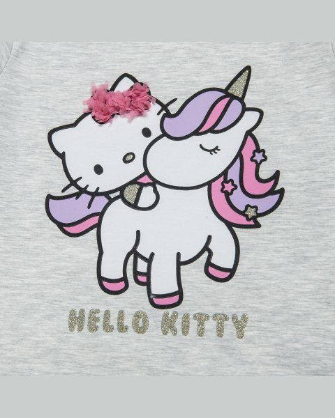 Μπλούζα Hello Kitty με glitter και τούλι (2-8 ετών)